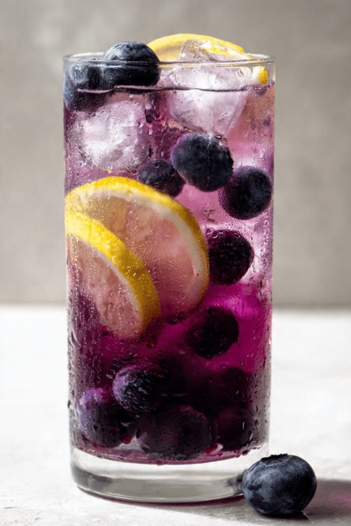 Blueberry Lemon Jam Seltzer