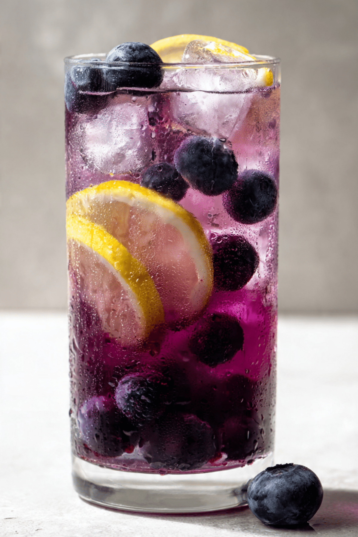 Blueberry Lemon Jam Seltzer