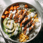 Blackened Chicken and Sweet Potato Bowls