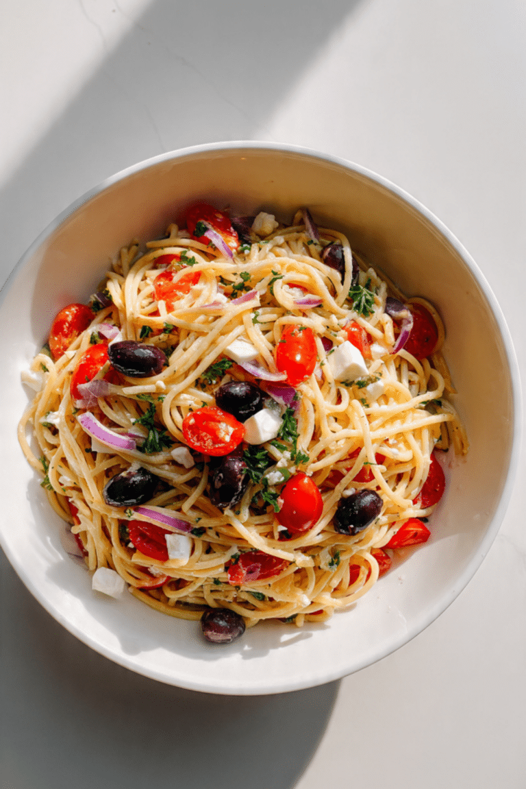 Classic Spaghetti Pasta Salad