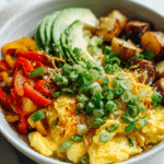 Loaded Scrambled Egg Bowls