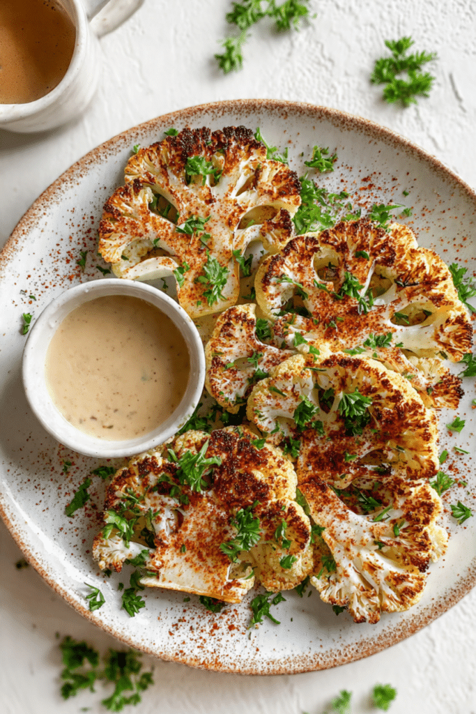 Roasted Cauliflower Steaks