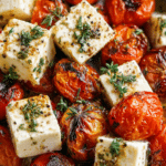 Marinated Feta with Roasted Tomatoes