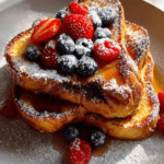 Classic Croissant French Toast