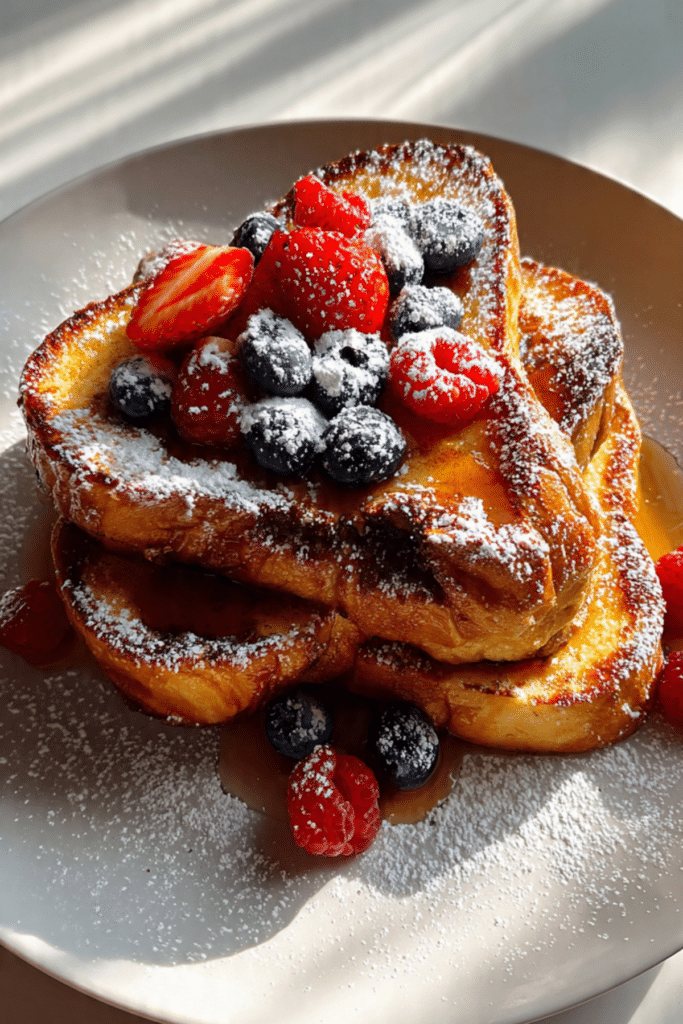 Classic Croissant French Toast
