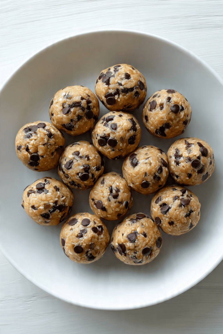 No-Bake Cookie Dough Bites