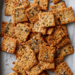 Savory Oat Crackers