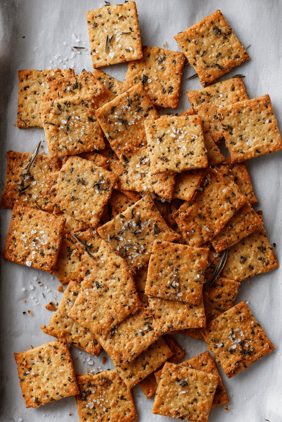 Savory Oat Crackers