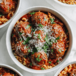 Mini Meatball Pasta Bowls