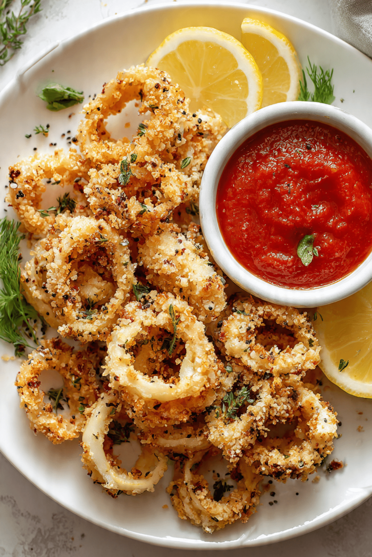 Crispy Fried Calamari Recipe