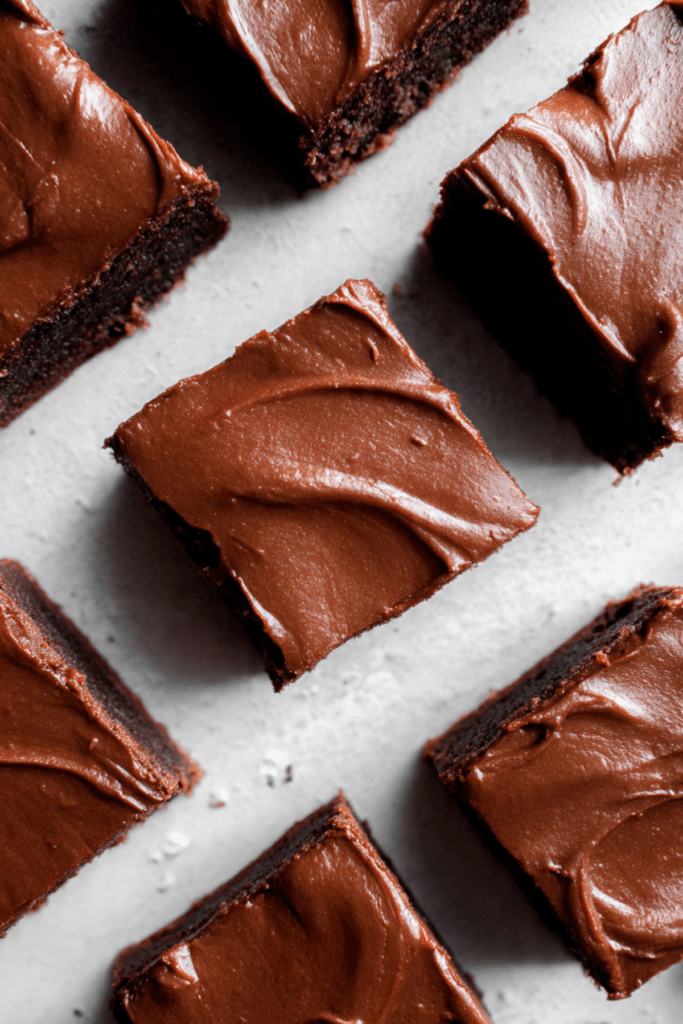 Chocolate Mousse Brownie Bars