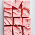 No-Bake Strawberry Fudge Squares