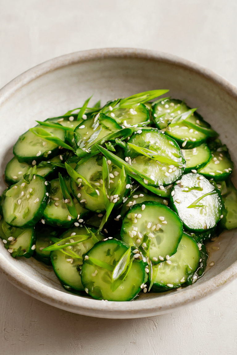 Asian Cucumber Salad