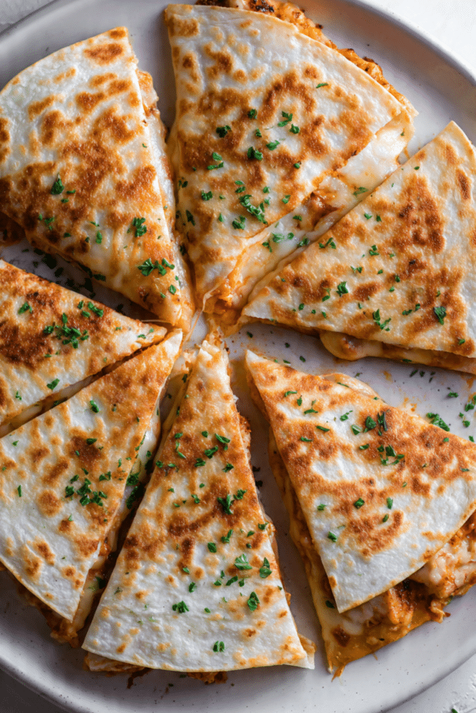 Cheesy Chicken Quesadillas