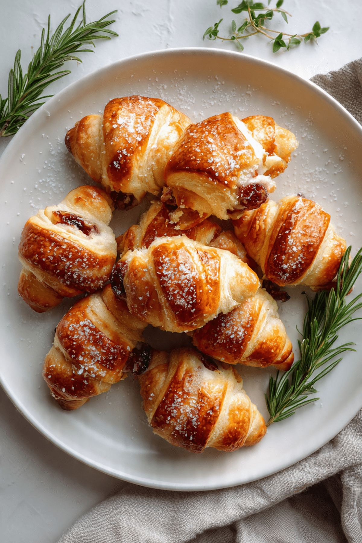 Cranberry Cream Cheese Crescent Bites