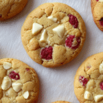 White Chocolate Raspberry Cookies