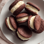 Brownie Cookie Sandwiches with Cookie Dough Buttercream Recipe