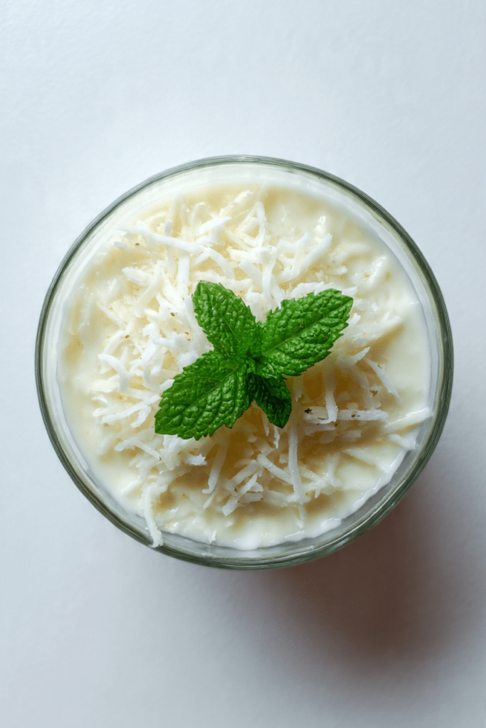 Milk Coconut Pudding