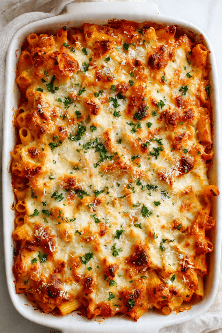 Lazy Baked Ziti