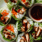 Sweet Chili Chicken Rice Wrap
