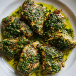 Marinated Chicken Chops with Chimichurri