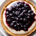 No-Bake Blueberry Jello Pie
