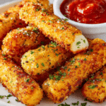 Air Fryer Mozzarella Sticks