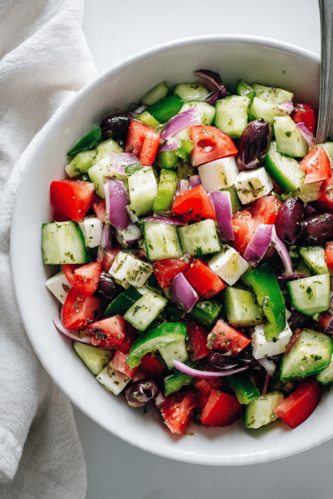 Traditional Greek Pasta Salad