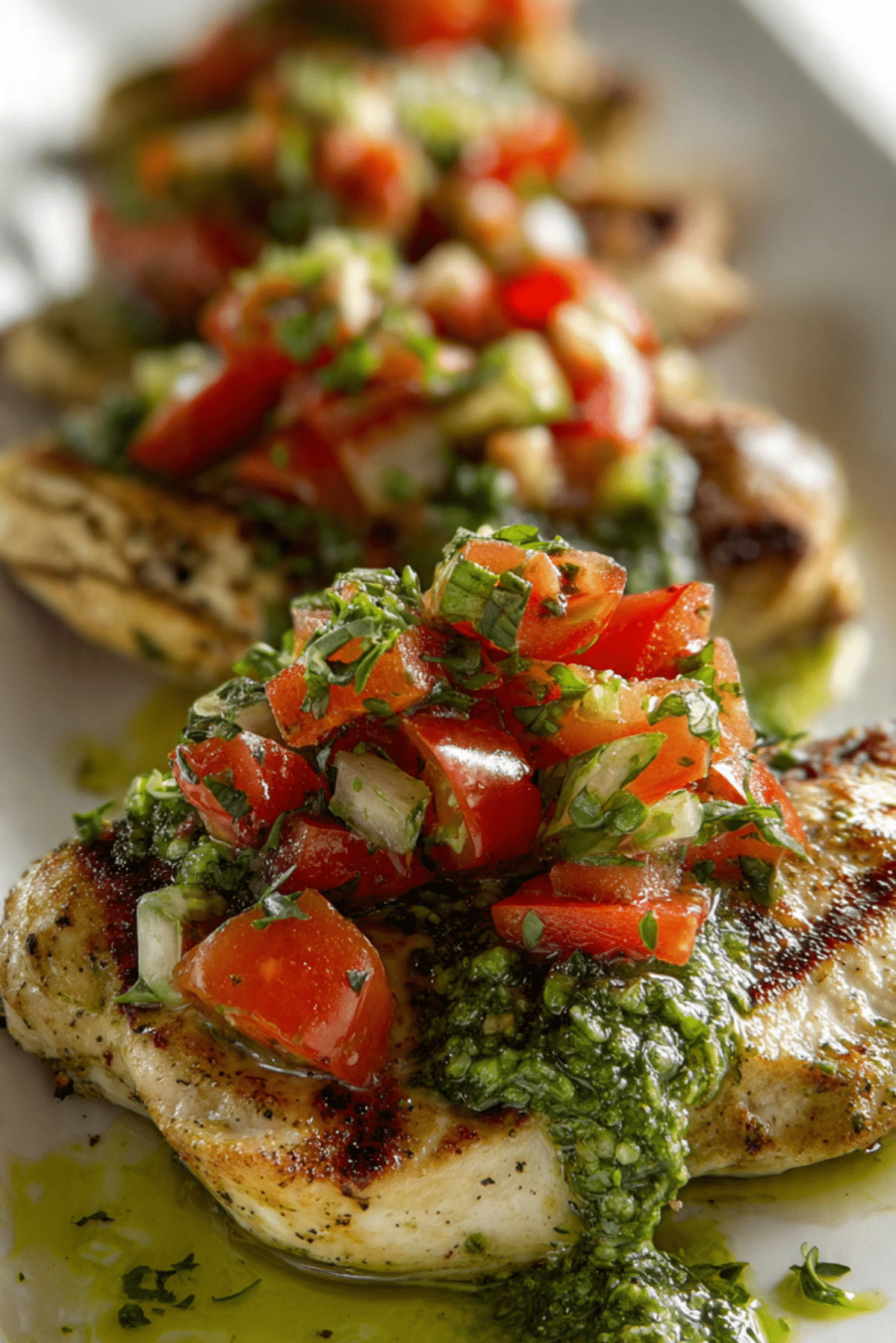 Pesto Bruschetta Chicken