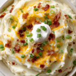 Homemade loaded mashed potato’s