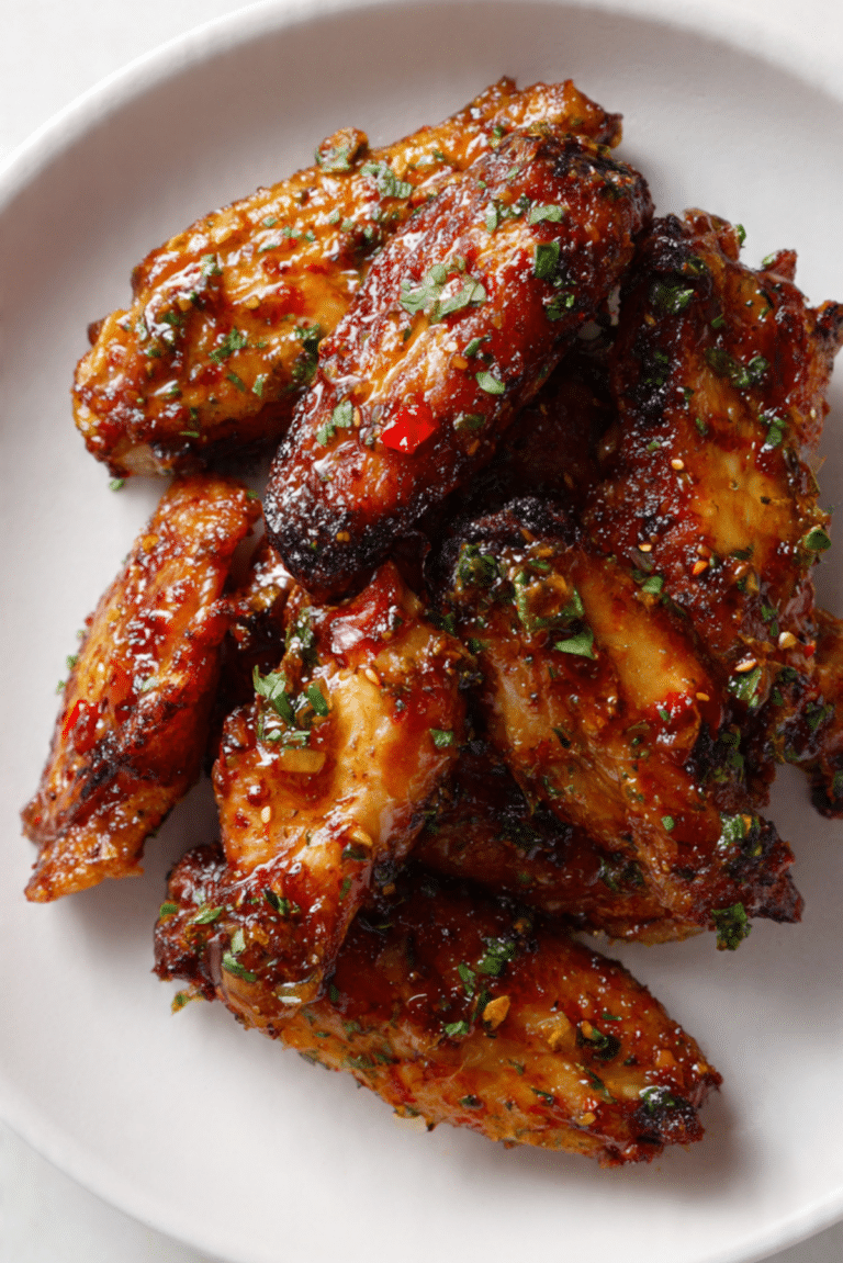 Big Zuu’s Air Fryer Chicken Wings with Jerk Sauce