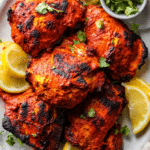 Oven Baked Tandoori Chicken Thighs
