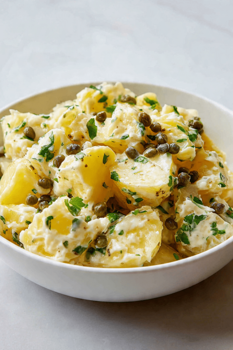 Classic Potato Salad with Capers