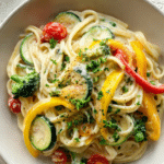 Creamy Pasta Primavera