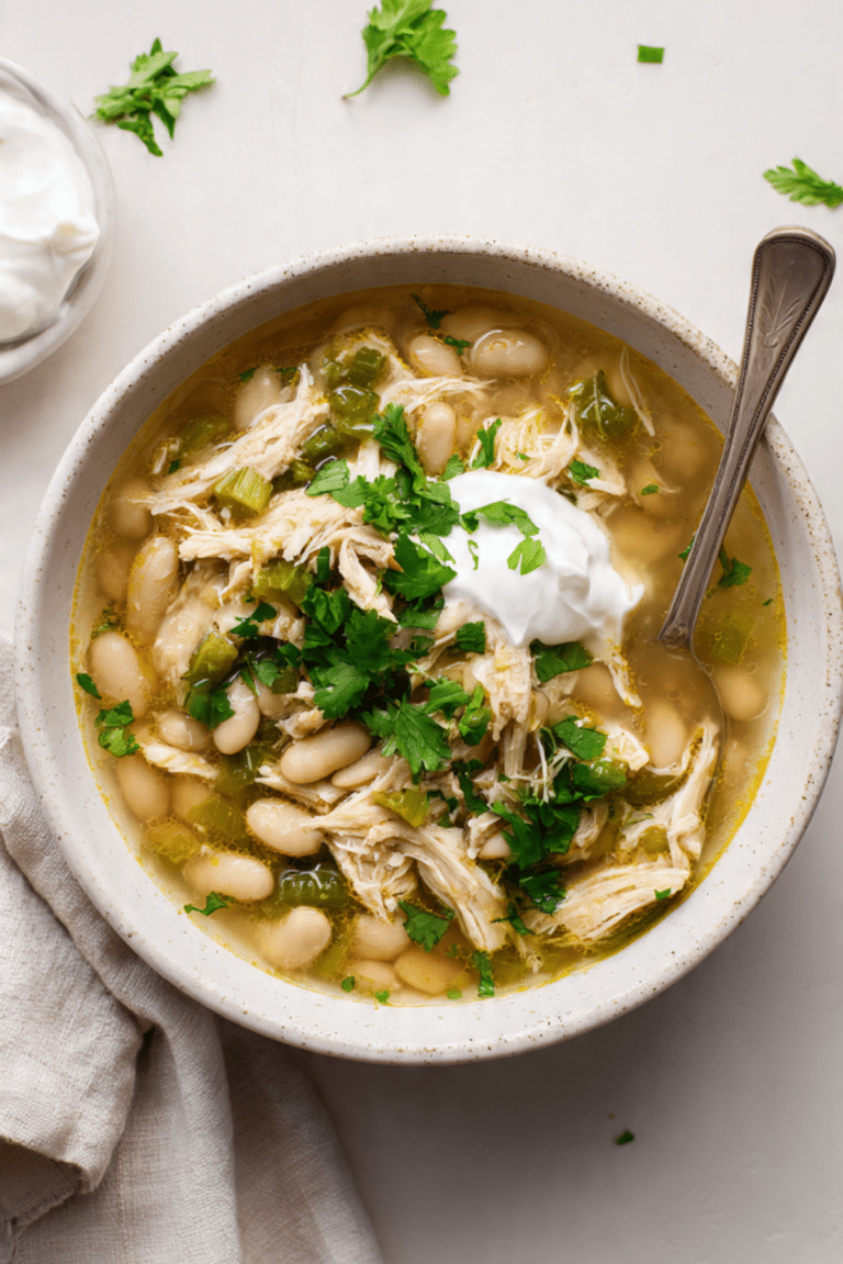 Pressure-cooker White Bean Chicken Chili
