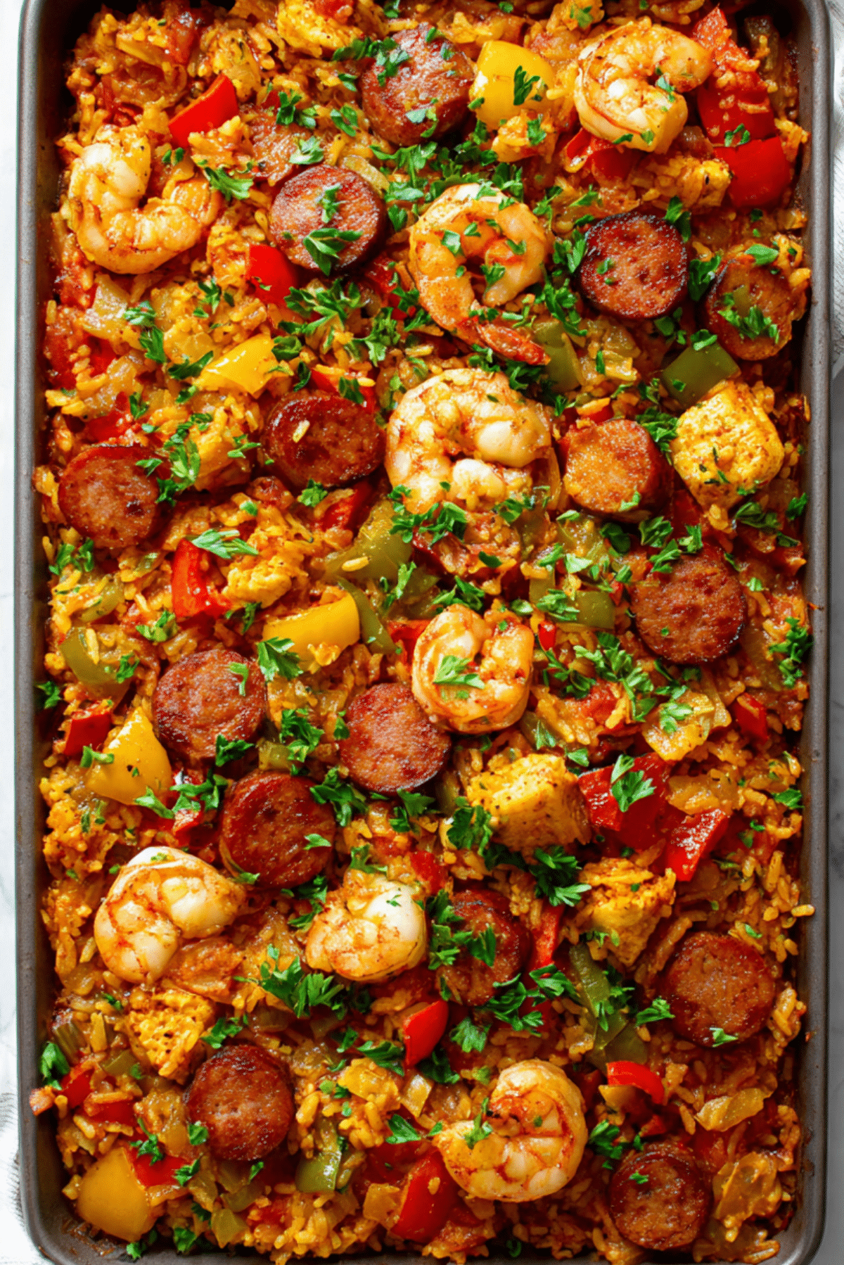 Sheet Pan Jambalaya
