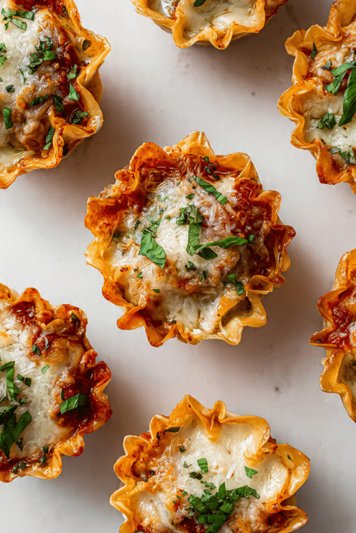 Dumpling Lasagna Cups