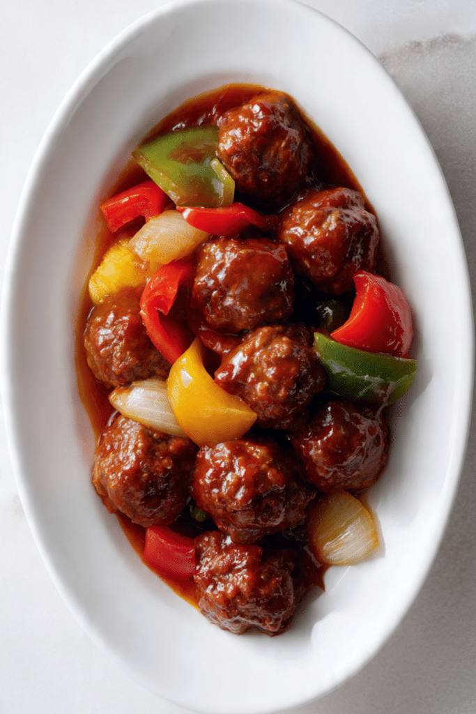 Sweet and Sour Meatballs