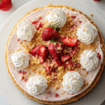 Strawberry Crunch Cheesecake