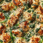 Creamy Garlic Butter Chicken with Spinach