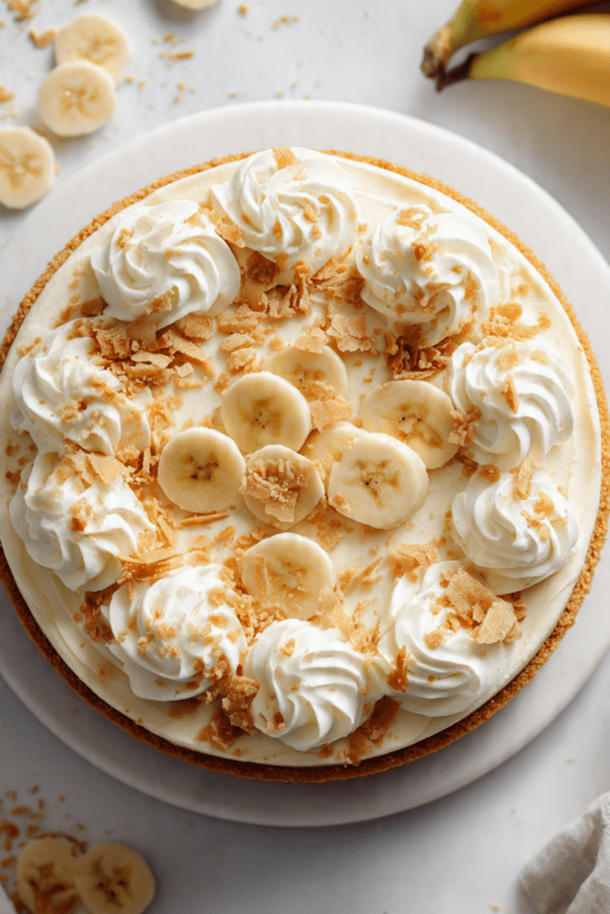No-Bake Banana Pudding Cheesecake