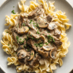 Beef Stroganoff