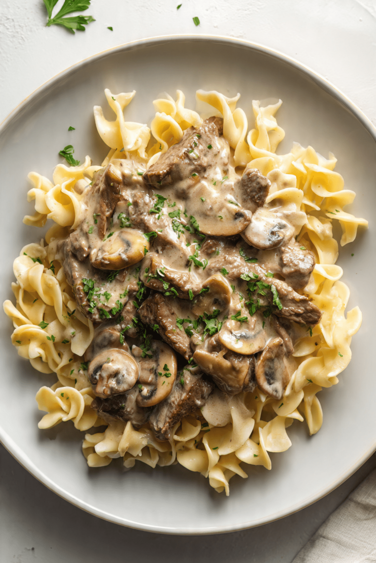 Beef Stroganoff
