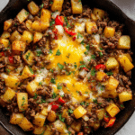Ground Meat and Potato Skillet