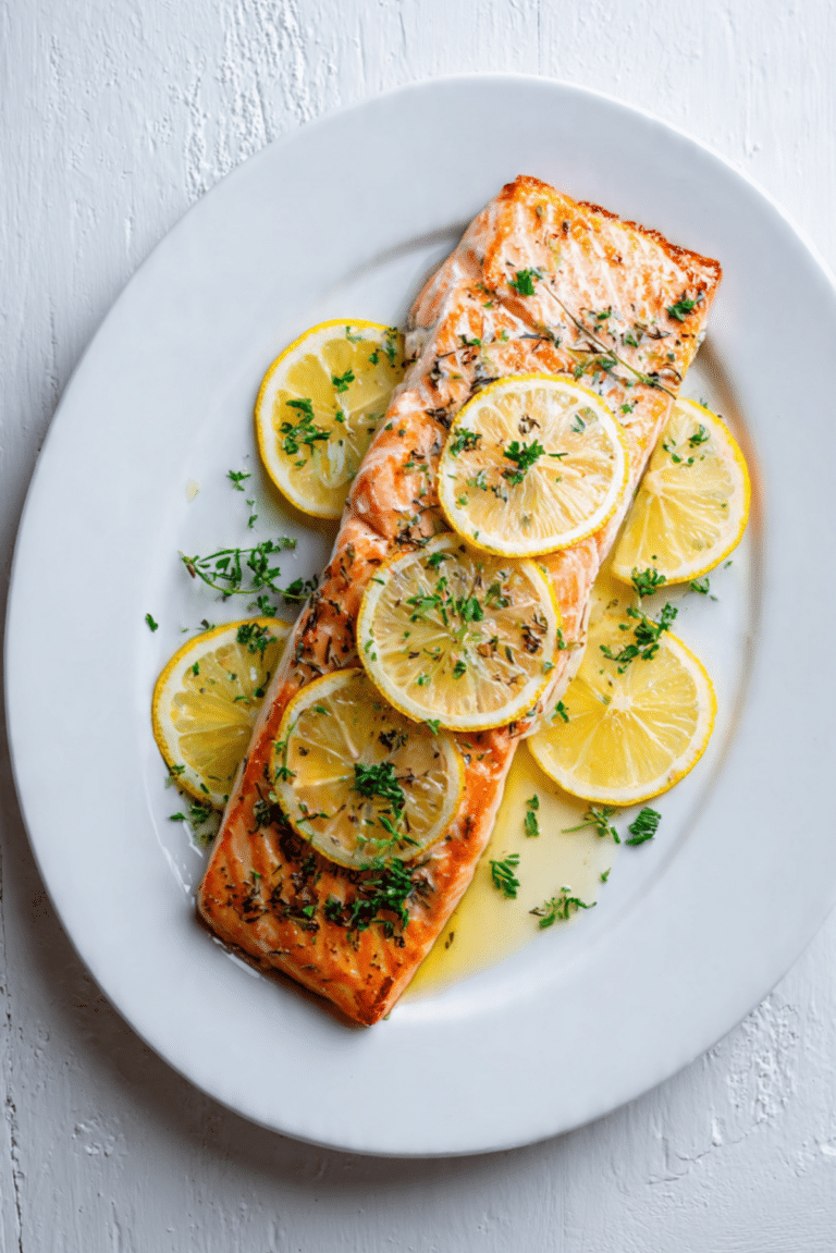 Oven Baked Salmon Recipe