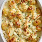 Chicken Alfredo Potatoes