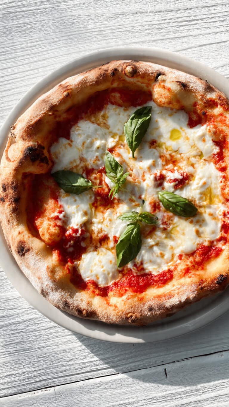 Neapolitan Ricotta Stuffed Crust Pizza