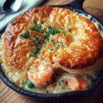 Cheddar Bay Biscuit Seafood Pot Pie