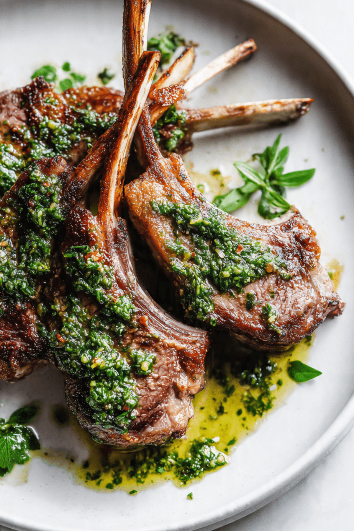 Lamb Chops with Chimichurri