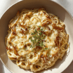 One-Pot Creamy French Onion Pasta